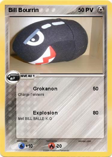 Pokemon Bill Bourrin