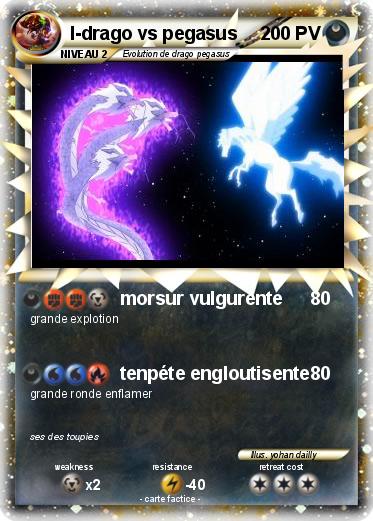 Pokemon l-drago vs pegasus