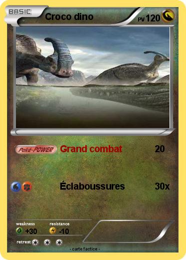Pokemon Croco dino