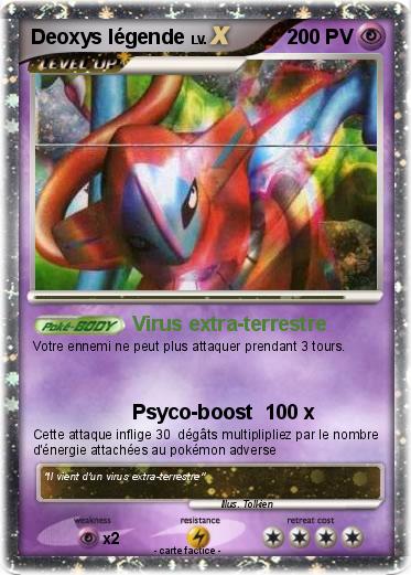 Pokemon Deoxys légende