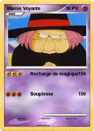 Pokemon Mamie Voyante