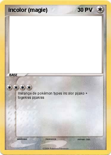 Pokemon incolor (magie)