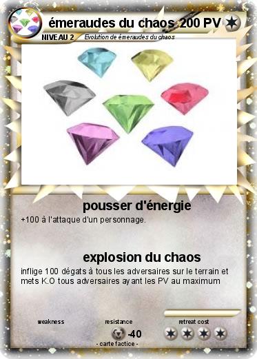 Pokemon émeraudes du chaos