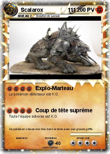 Pokemon Scalarox                111