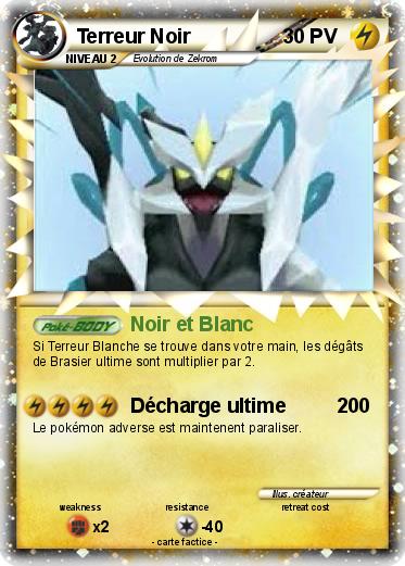 Pokemon Terreur Noir