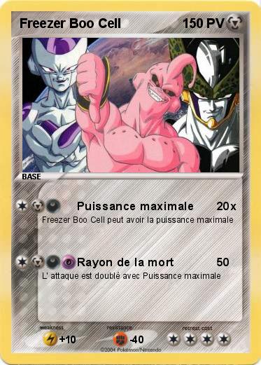 Pokemon Freezer Boo Cell