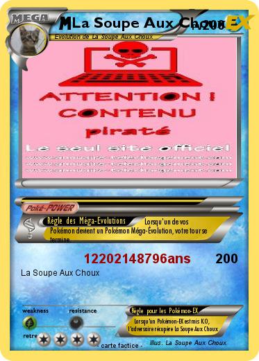 Pokemon La Soupe Aux Choux