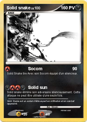 Pokemon Solid snake