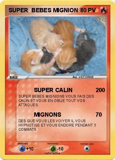 Pokemon SUPER  BEBES MIGNION