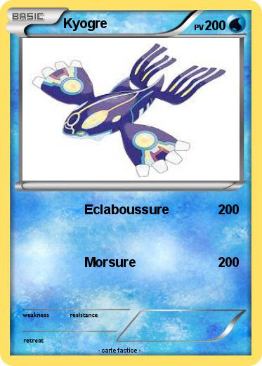 Pokemon Kyogre