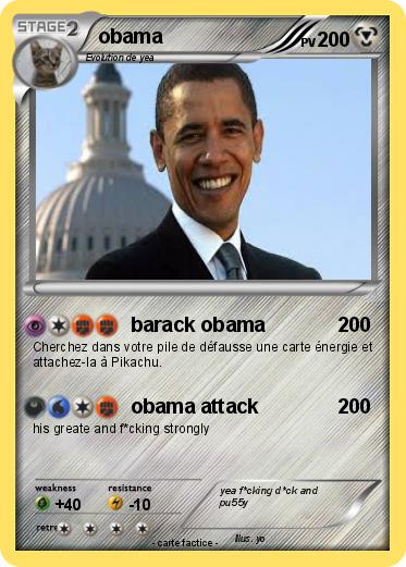 Pokemon obama