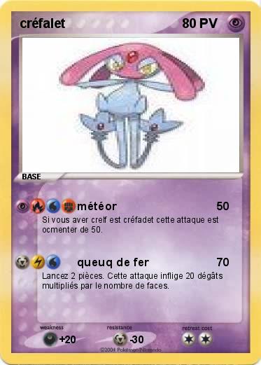 Pokemon créfalet