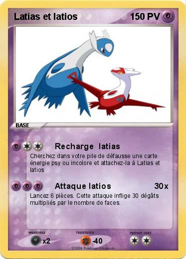 Pokemon Latias et latios
