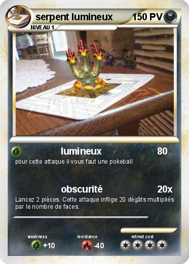 Pokemon serpent lumineux