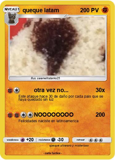 Pokemon queque latam