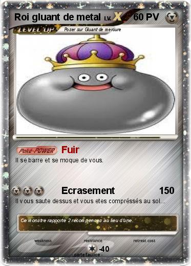 Pokemon Roi gluant de metal