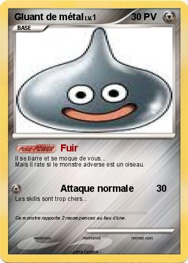 Pokemon Gluant de métal