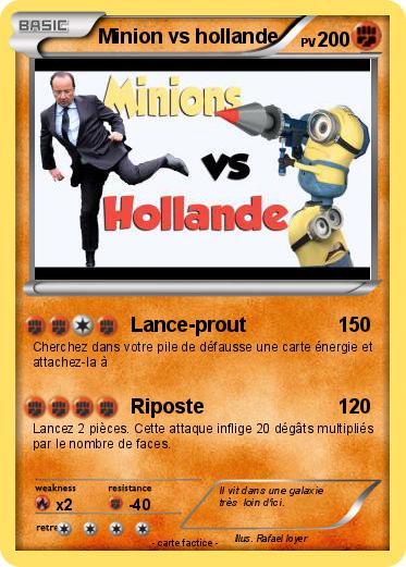 Pokemon Minion vs hollande