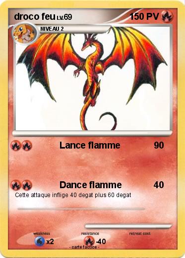 Pokemon droco feu
