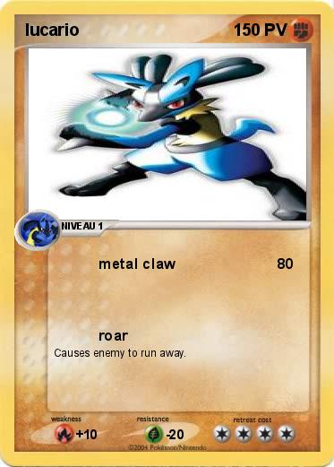 Pokemon lucario