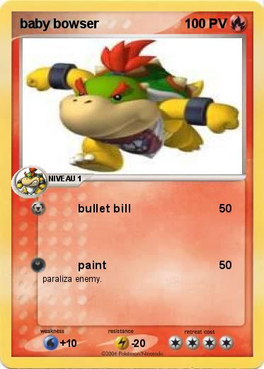 Pokemon baby bowser