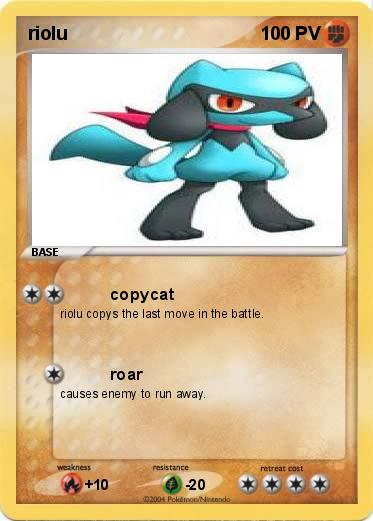 Pokemon riolu