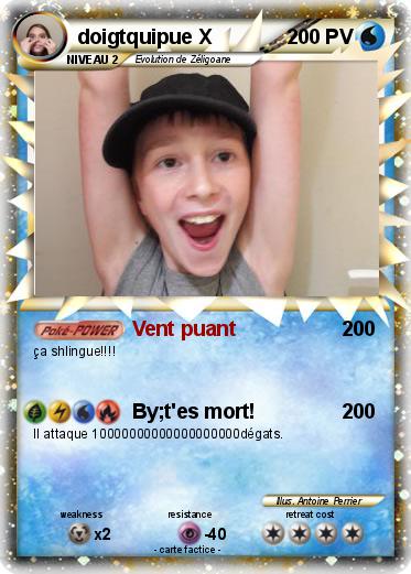 Pokemon doigtquipue X