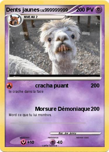 Pokemon Dents jaunes