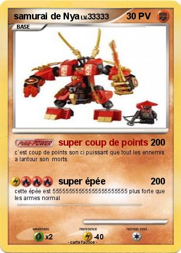 Pokemon samurai de Nya