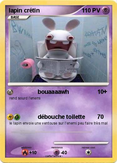 Pokemon lapin crétin