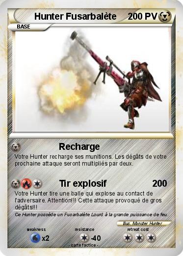 Pokemon Hunter Fusarbalète