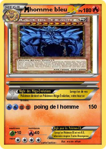 Pokemon homme bleu
