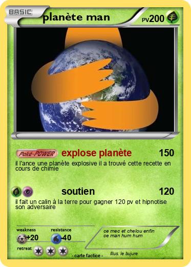 Pokemon planète man
