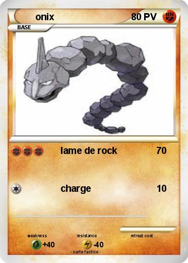 Pokemon onix