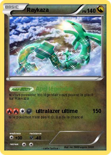 Pokemon Raykaza