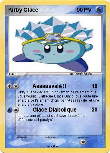 Pokemon Kirby Glace