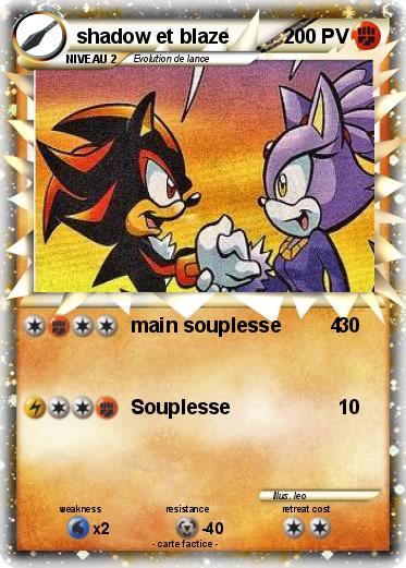 Pokemon shadow et blaze
