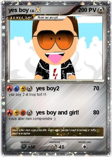 Pokemon yes boy
