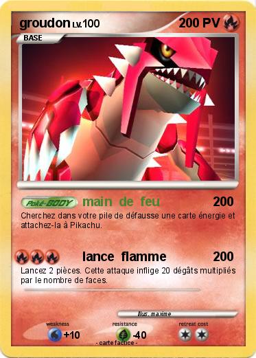 Pokemon groudon
