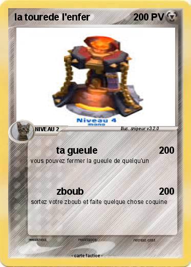 Pokemon la tourede l'enfer