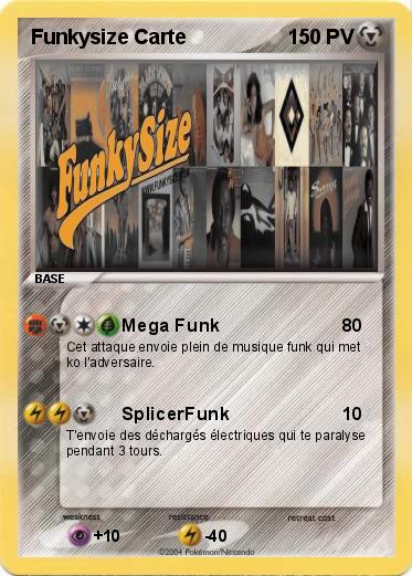 Pokemon Funkysize Carte