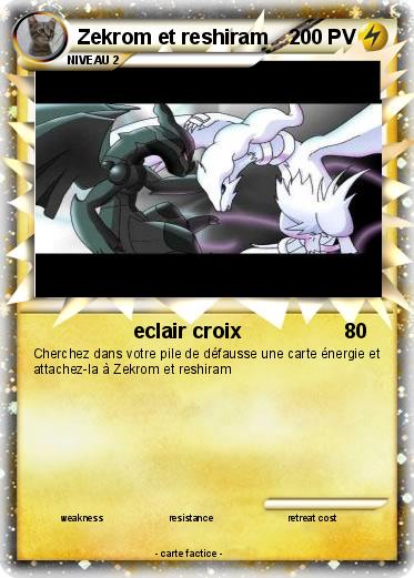 Pokemon Zekrom et reshiram