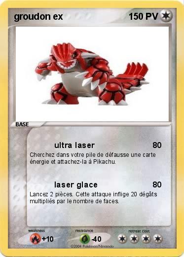 Pokemon groudon ex