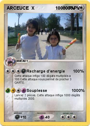 Pokemon ARCEUCE  X                 1000000 PV