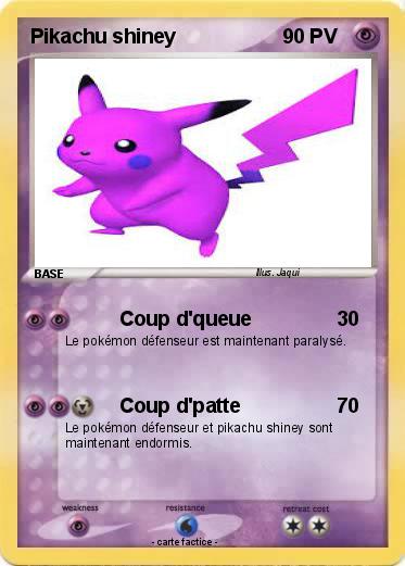 Pokemon Pikachu shiney