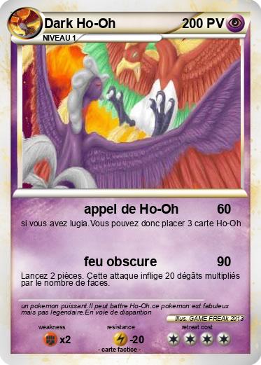 Pokemon Dark Ho-Oh