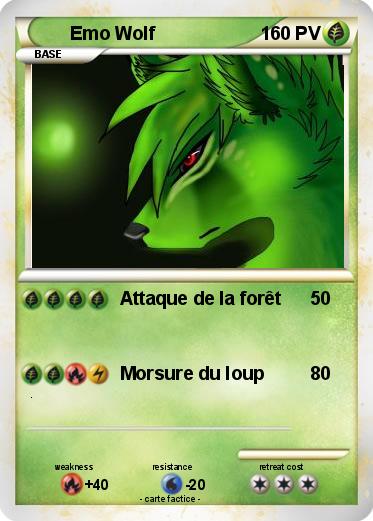 Pokemon Emo Wolf