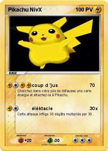 Pokemon Pikachu NivX