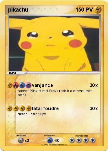 Pokemon pikachu
