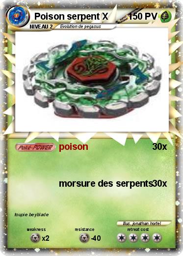 Pokemon Poison serpent X